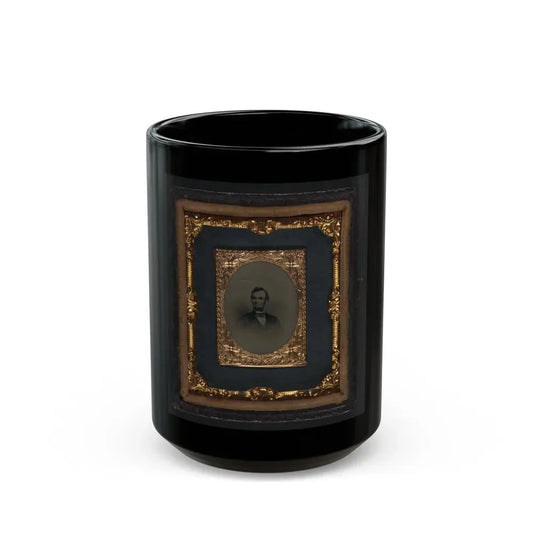 Abraham Lincoln(2) (U.S. Civil War) Black Coffee Mug 15oz - Go Mug Yourself