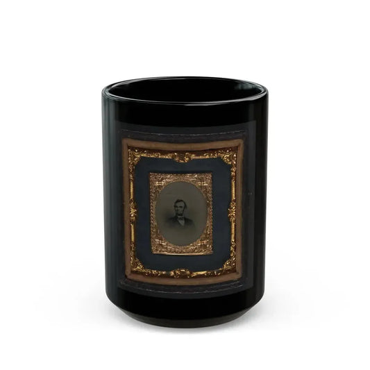 Abraham Lincoln(2) (U.S. Civil War) Black Coffee Mug 15oz - Go Mug Yourself