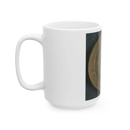 Abraham Lincoln-Hannibel Hamlin Campaign Button For 1860 Presidential Election (U.S. Civil War) White Coffee Mug - Go Mug Yourself