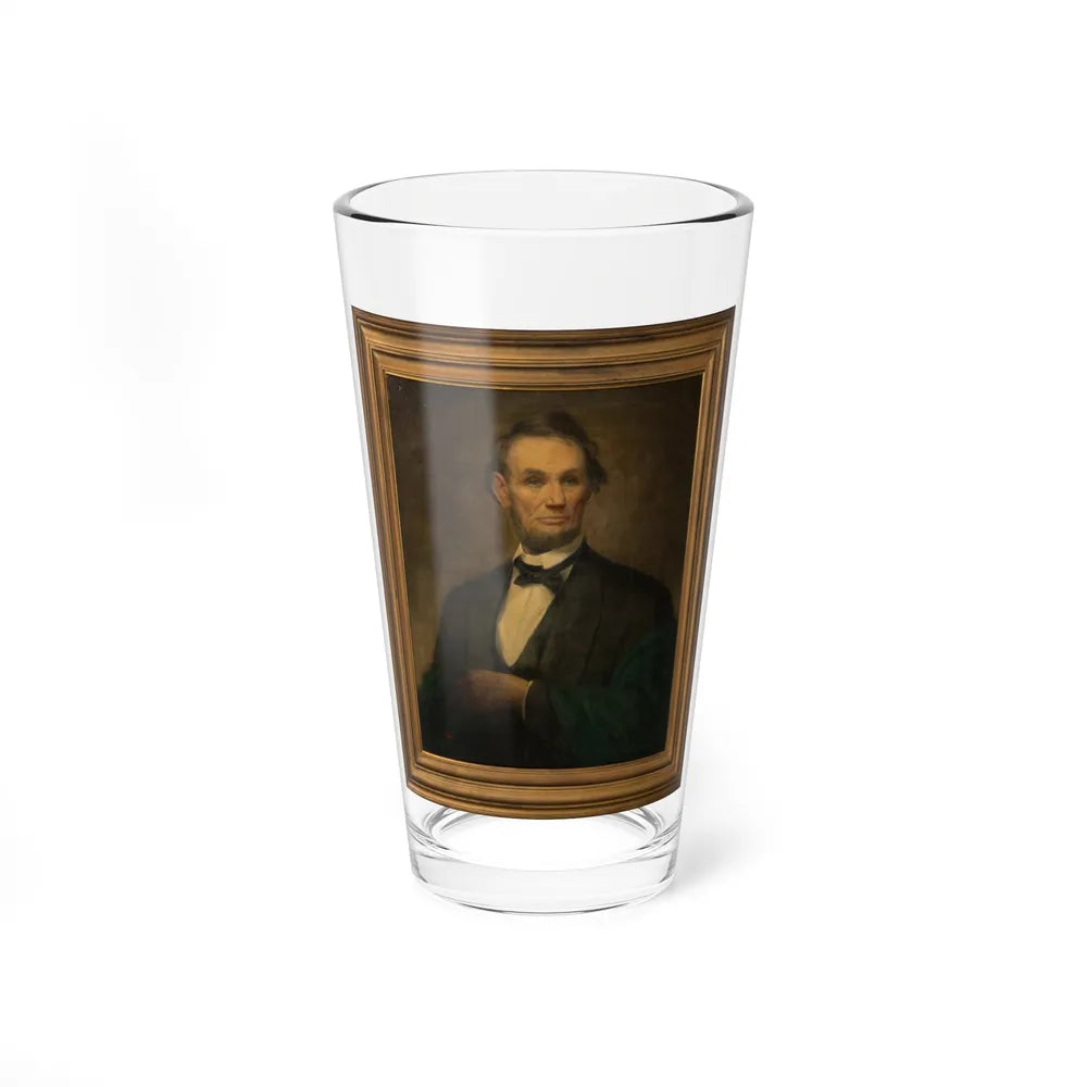 Abraham Lincoln, Life-size Portrait (Magazine Illustration) Pint Glass 16oz-16oz-Go Mug Yourself