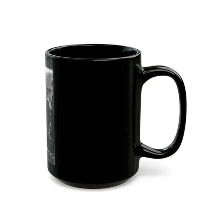 Abraham Lincoln On Battlefield At Antietam, Maryland, Cropped Version That Highlights Mclellan And Lincoln (U.S. Civil War) Black Coffee Mug - Go Mug Yourself