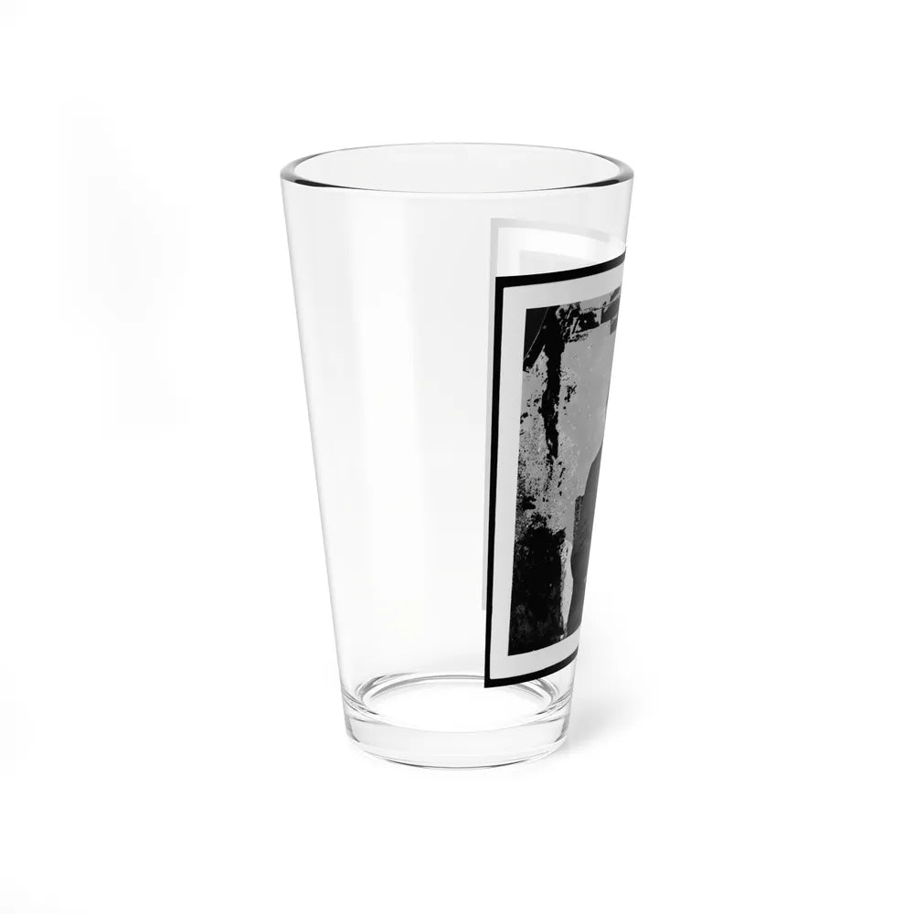 Abraham Lincoln, President Of The United States, Three-Quarter Length Portrait, Seated, Facing Right (U.S. Civil War) Pint Glass 16oz-Go Mug Yourself