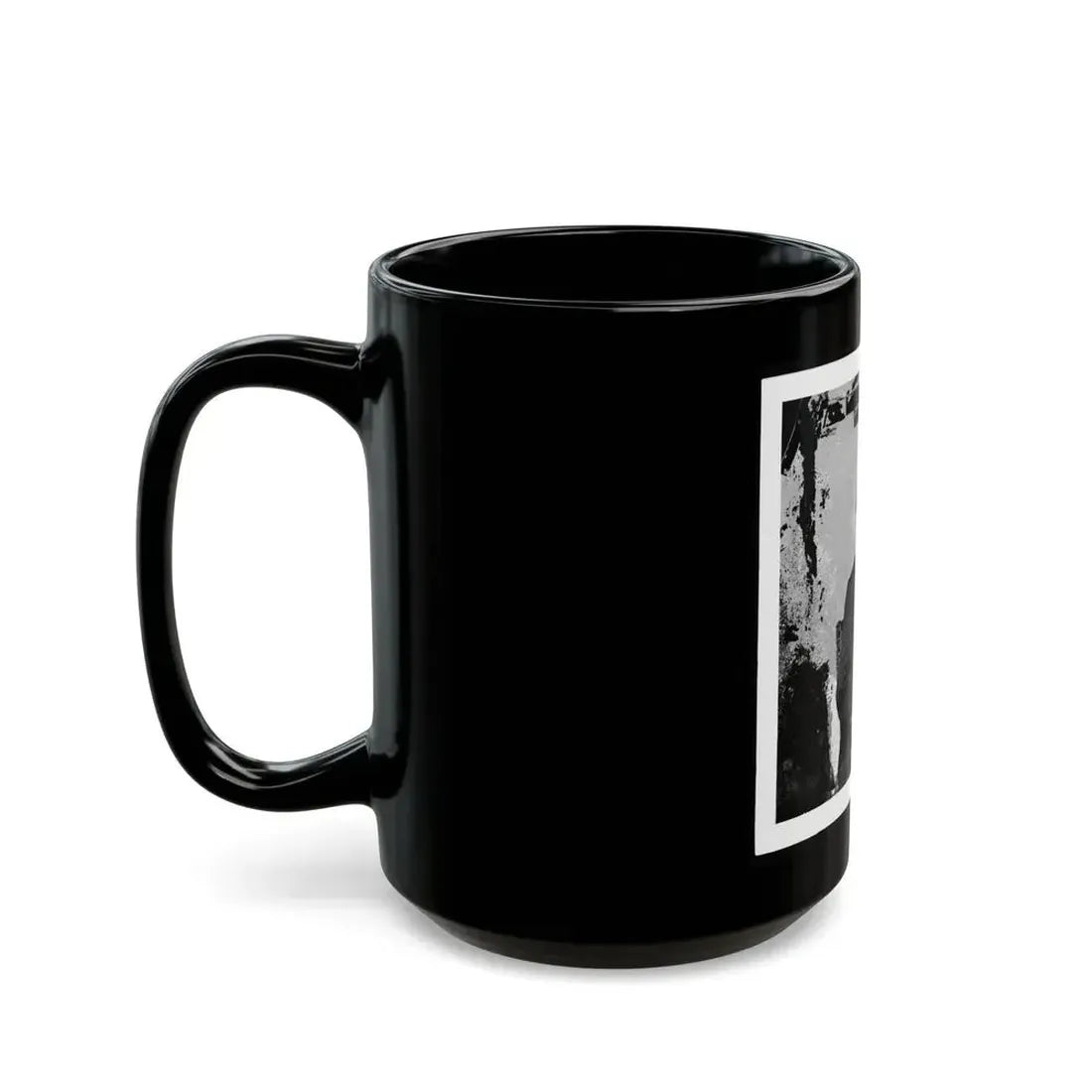 Abraham Lincoln, President Of The United States, Three-Quarter Length Portrait, Seated, Facing Right (U.S. Civil War) Black Coffee Mug - Go Mug Yourself