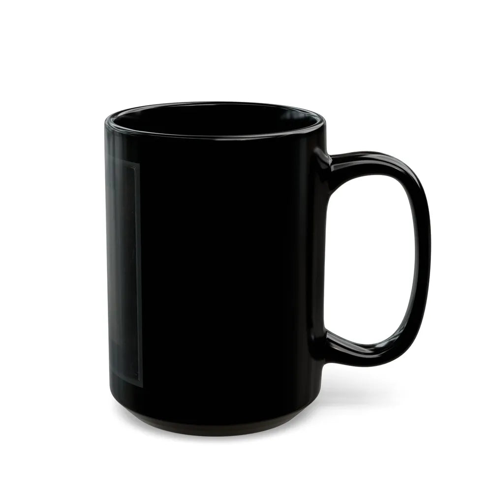 Abraham Lincoln, Presidential Candidate, Half-Length Portrait, Facing Right (U.S. Civil War) Black Coffee Mug-Go Mug Yourself