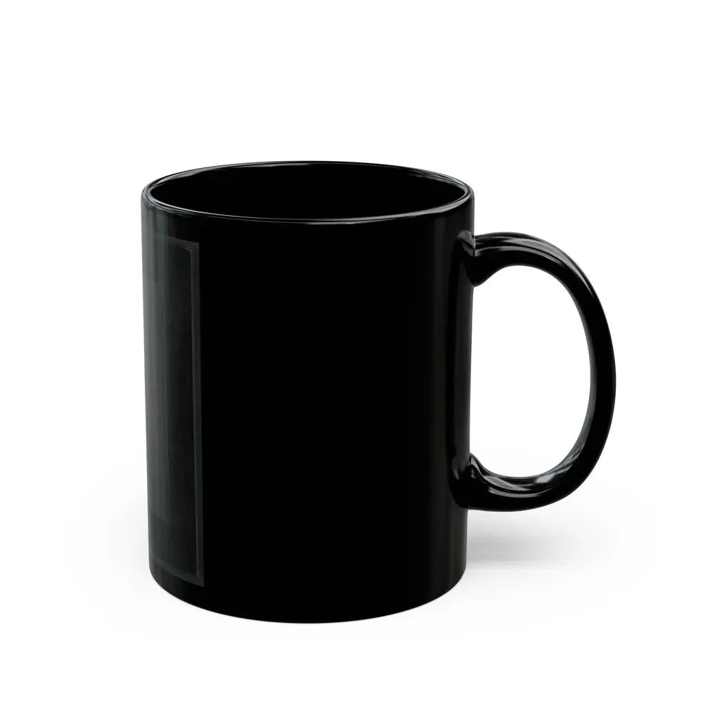Abraham Lincoln, Presidential Candidate, Half-Length Portrait, Facing Right (U.S. Civil War) Black Coffee Mug - Go Mug Yourself