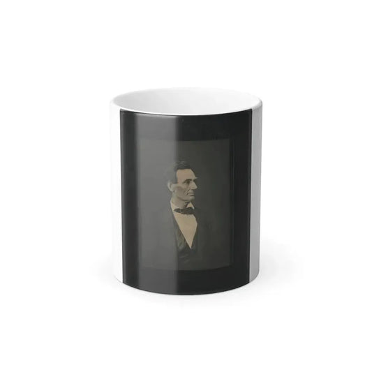 Abraham Lincoln, Presidential Candidate, Half-Length Portrait, Facing Right (U.S. Civil War) Color Changing Coffee Mug 11oz Default Title 11oz - Go Mug Yourself