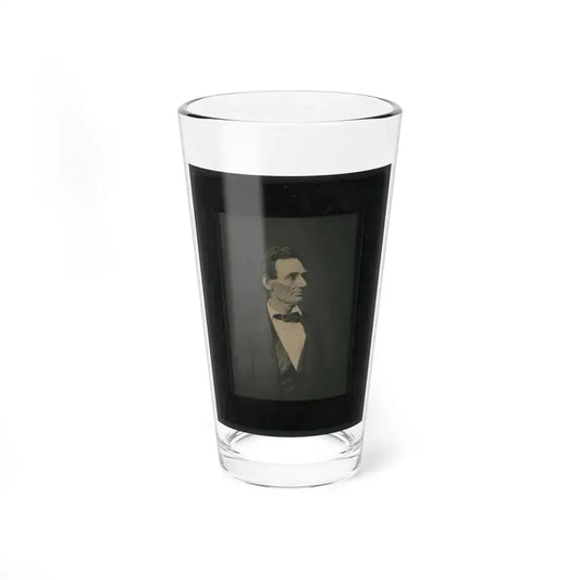 Abraham Lincoln, Presidential Candidate, Half-Length Portrait, Facing Right (U.S. Civil War) Pint Glass 16oz 16oz - Go Mug Yourself