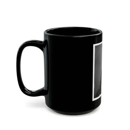 Abraham Lincoln, Three-Quarter Length Portrait, Seated And Holding His Spectacles And A Pencil (U.S. Civil War) Black Coffee Mug - Go Mug Yourself