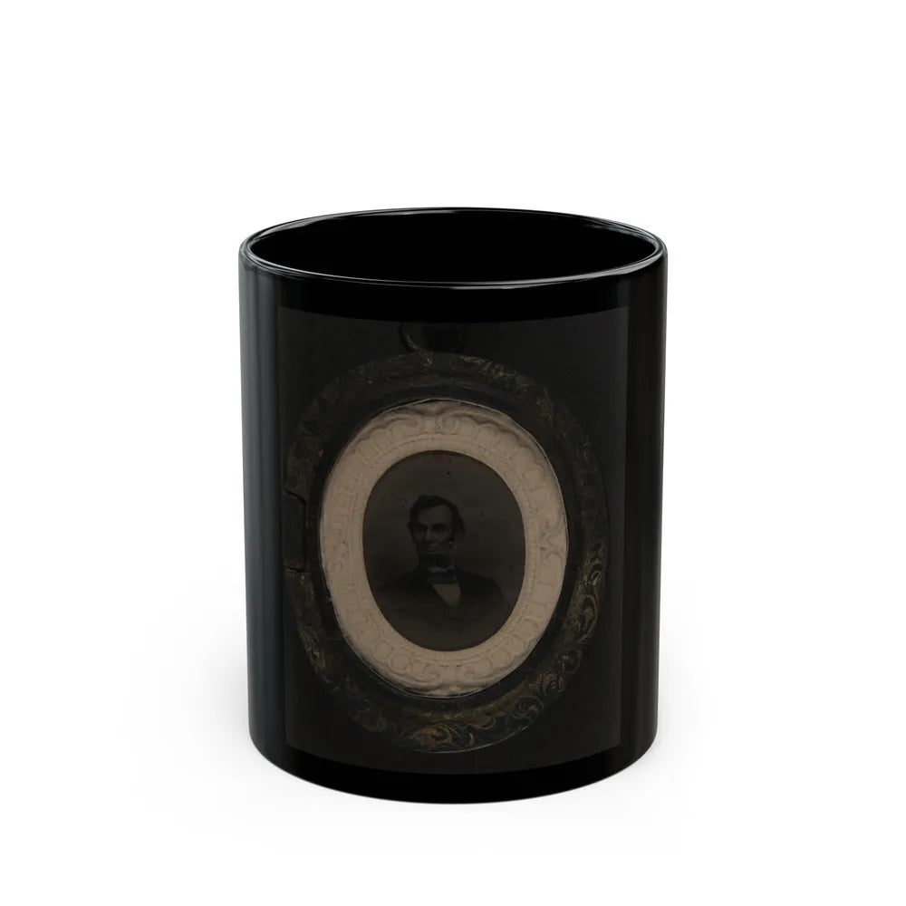 Abraham Lincoln (U.S. Civil War) Black Coffee Mug-11oz-Go Mug Yourself