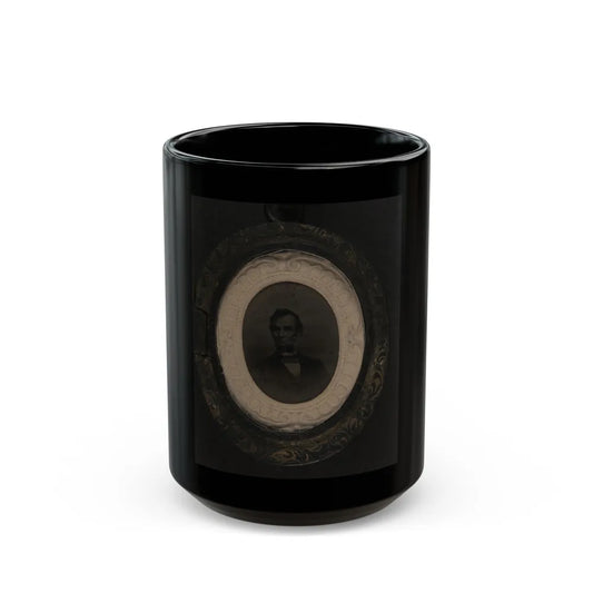 Abraham Lincoln (U.S. Civil War) Black Coffee Mug-15oz-Go Mug Yourself