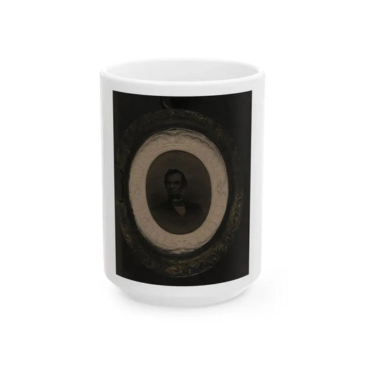 Abraham Lincoln (U.S. Civil War) White Coffee Mug 15oz - Go Mug Yourself