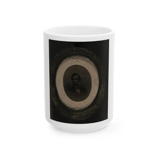 Abraham Lincoln (U.S. Civil War) White Coffee Mug 15oz - Go Mug Yourself