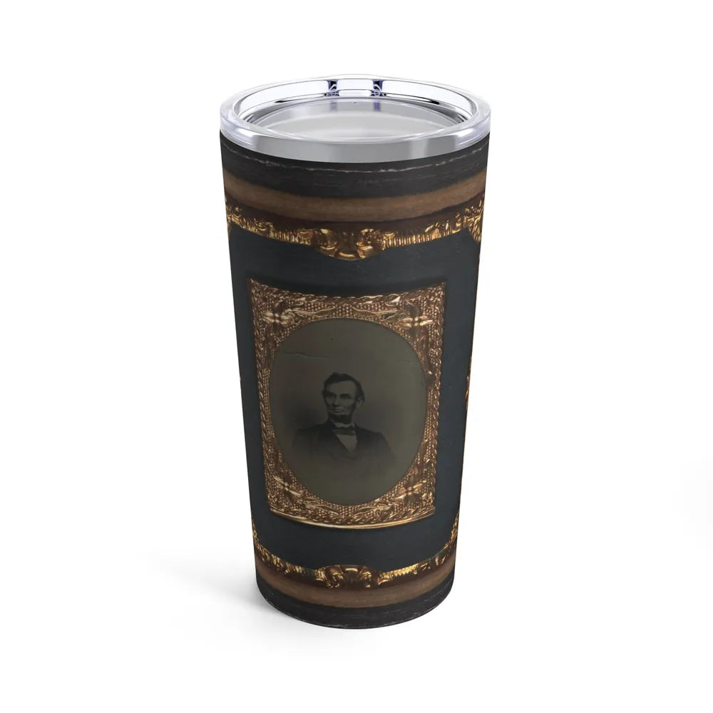 Abraham Lincoln(2) (U.S. Civil War) Tumbler 20oz-20oz-Go Mug Yourself