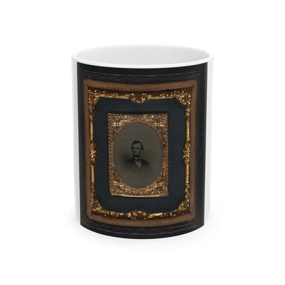 Abraham Lincoln(2) (U.S. Civil War) White Coffee Mug-11oz-Go Mug Yourself