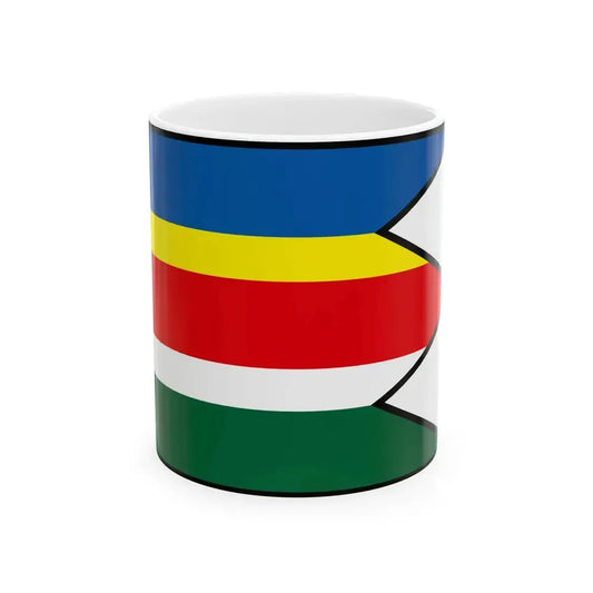 Abramova Turcianske Teplice Flag (Slovakia) White Coffee Mug 11oz - Go Mug Yourself