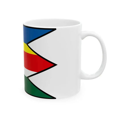 Abramova Turcianske Teplice Flag (Slovakia) White Coffee Mug - Go Mug Yourself