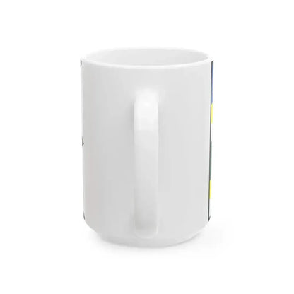 Abranovce Presov Flag (Slovakia) White Coffee Mug - Go Mug Yourself