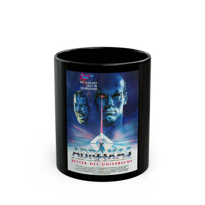 ABRAXAS 1990 Movie Poster - Black Coffee Mug-11oz-Go Mug Yourself