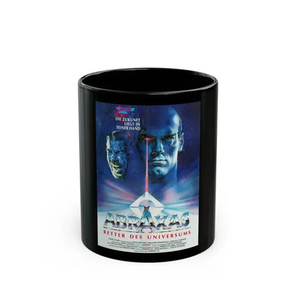 ABRAXAS 1990 Movie Poster - Black Coffee Mug 11oz - Go Mug Yourself