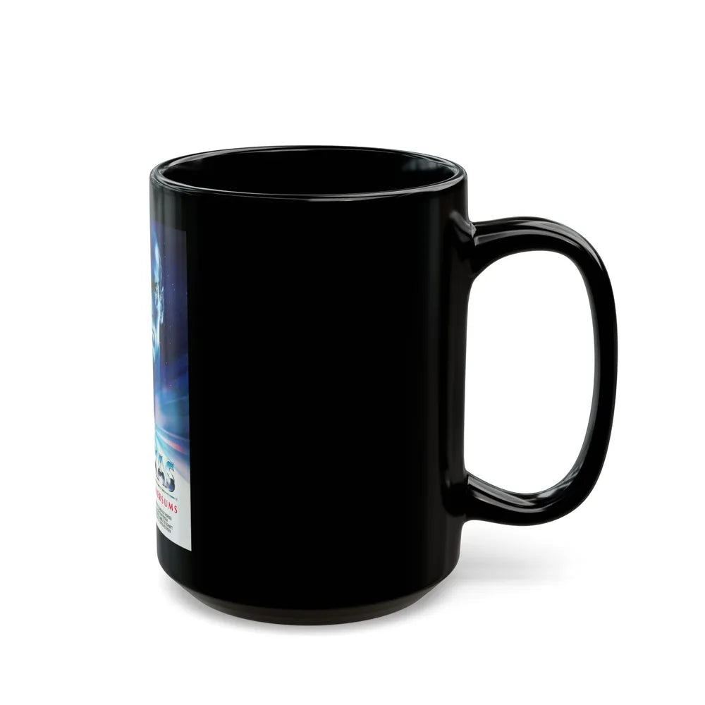 ABRAXAS 1990 Movie Poster - Black Coffee Mug-Go Mug Yourself