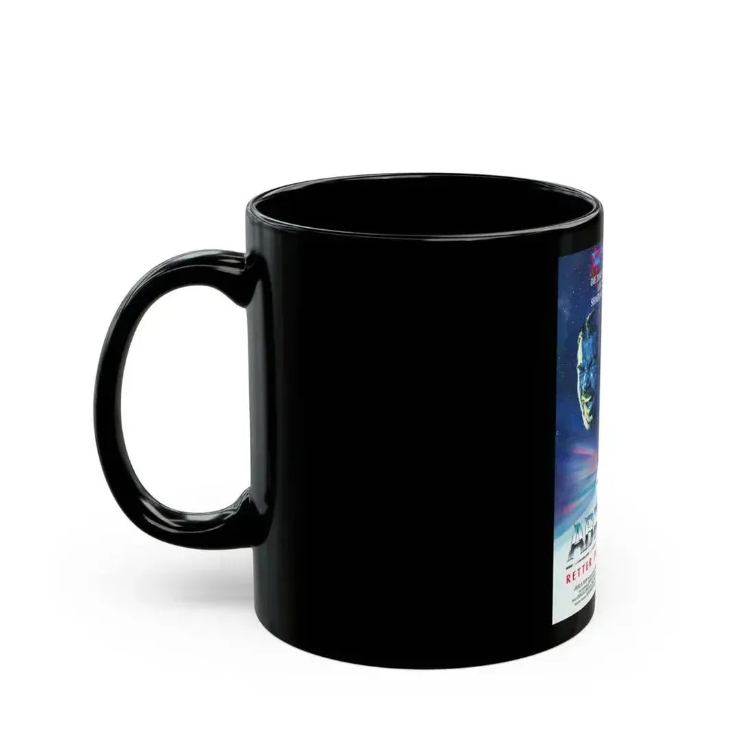 ABRAXAS 1990 Movie Poster - Black Coffee Mug - Go Mug Yourself