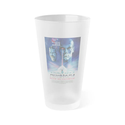 ABRAXAS 1990 Movie Poster - Frosted Pint Glass 16oz-16oz-Frosted-Go Mug Yourself