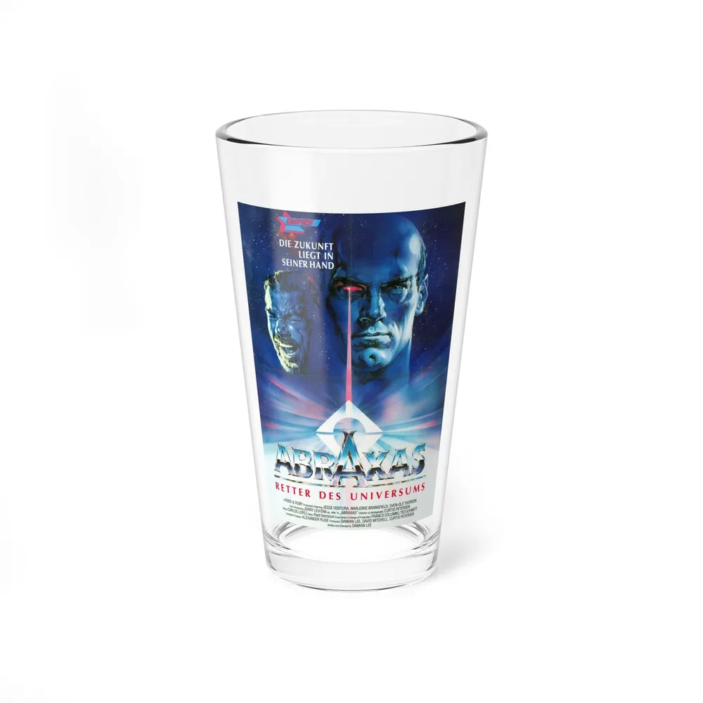 ABRAXAS 1990 Movie Poster - Pint Glass 16oz-16oz-Go Mug Yourself