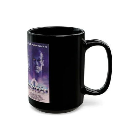 ABRAXAS JESSE VENTURA (VHS COVER) - Black Coffee Mug - Go Mug Yourself