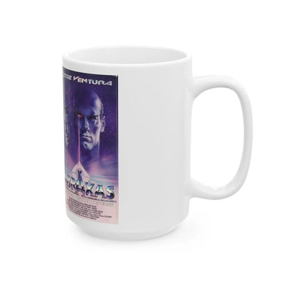 ABRAXAS JESSE VENTURA (VHS COVER) - White Coffee Mug-Go Mug Yourself