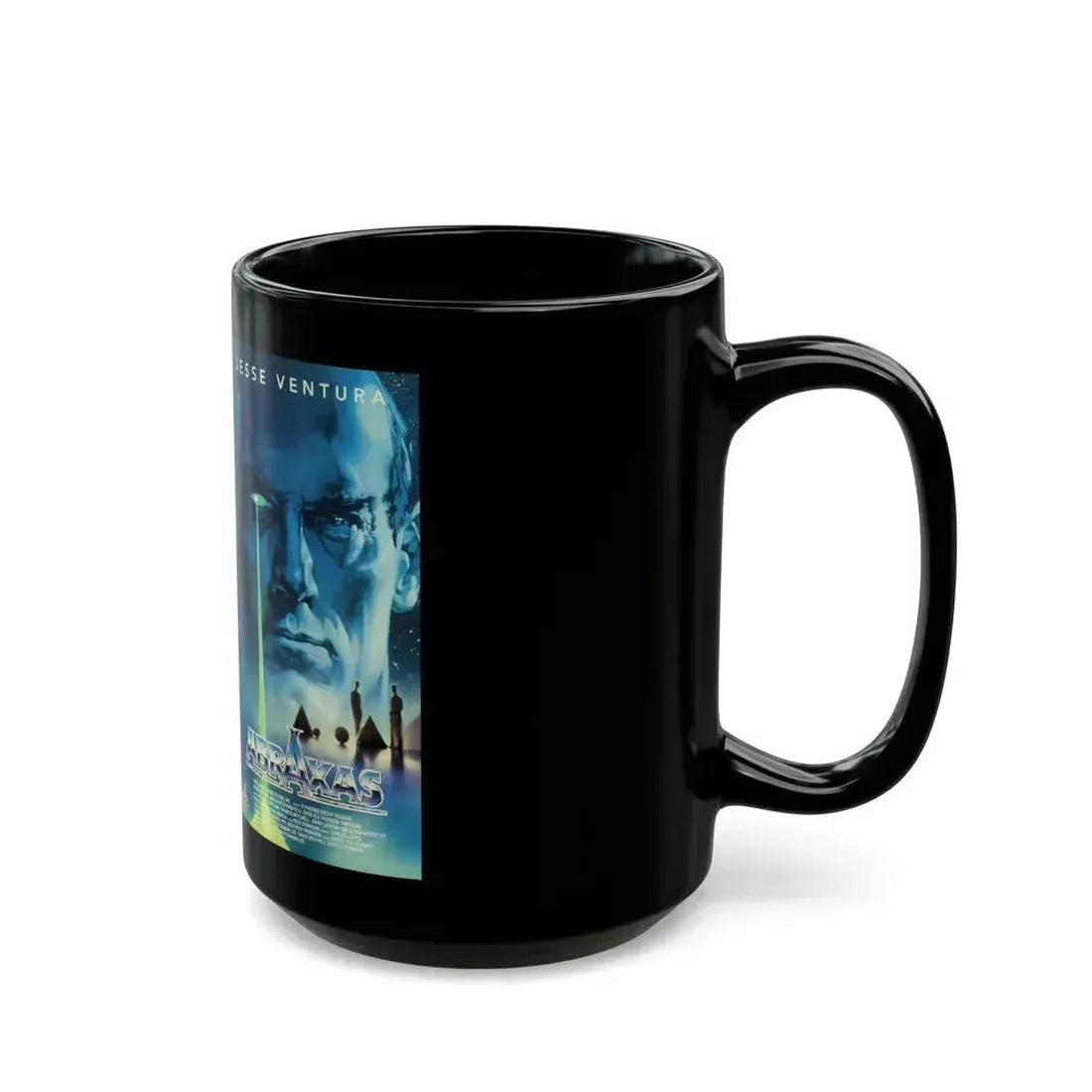 ABRAXAS (VHS COVER) - Black Coffee Mug - Go Mug Yourself