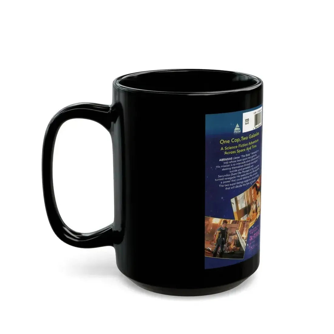 ABRAXAS (VHS COVER) - Black Coffee Mug - Go Mug Yourself