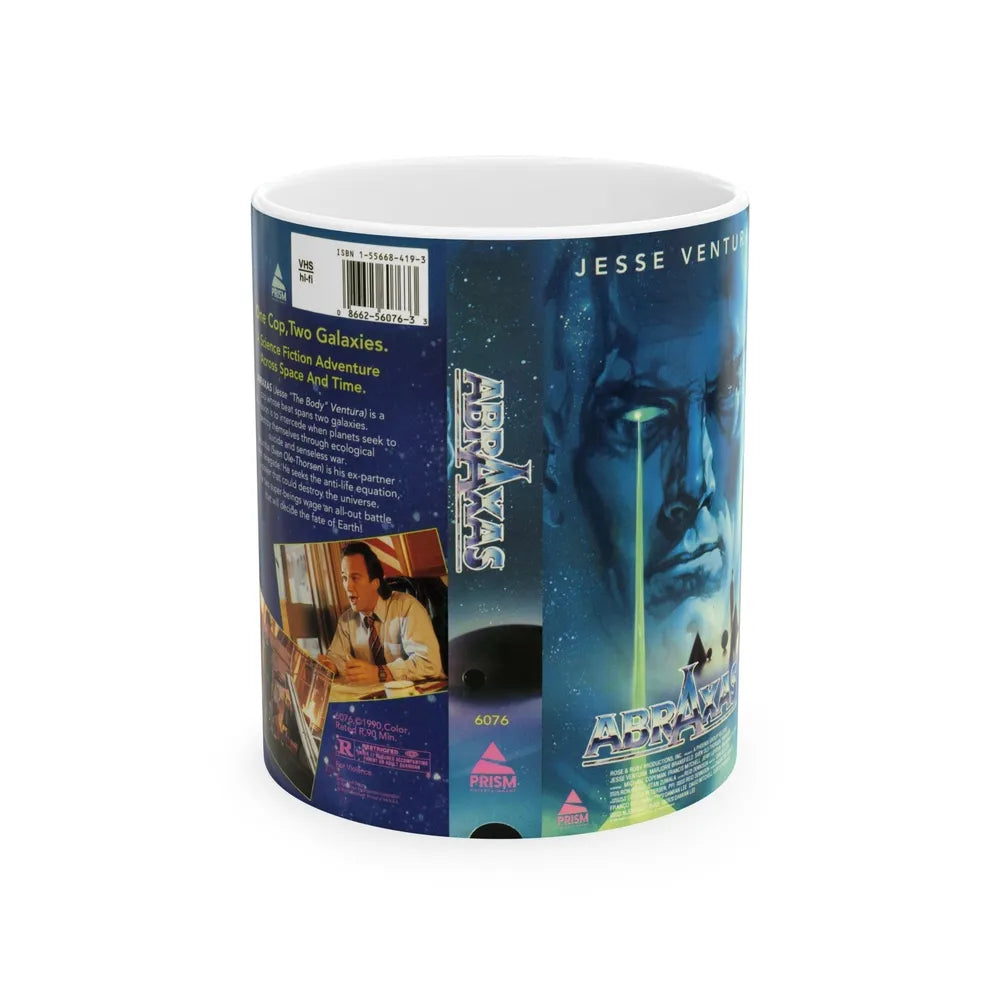 ABRAXAS (VHS COVER) - White Coffee Mug-11oz-Go Mug Yourself