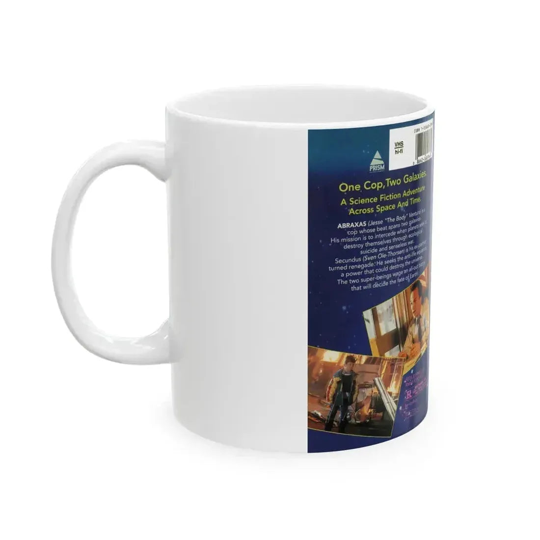 ABRAXAS (VHS COVER) - White Coffee Mug - Go Mug Yourself