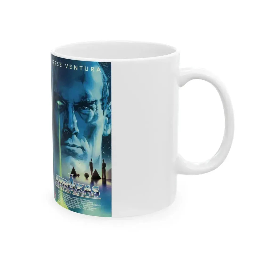 ABRAXAS (VHS COVER) - White Coffee Mug - Go Mug Yourself
