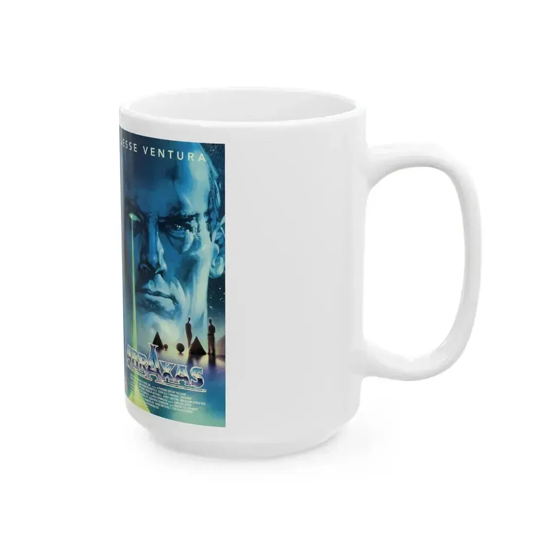 ABRAXAS (VHS COVER) - White Coffee Mug - Go Mug Yourself