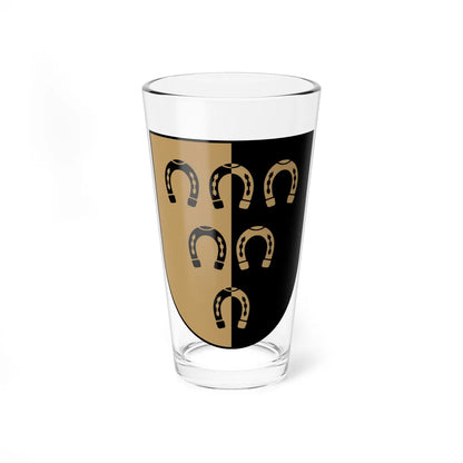 Abrene COA (Latvia) (Coat of Arms) Pint Glass 16oz 16oz - Go Mug Yourself