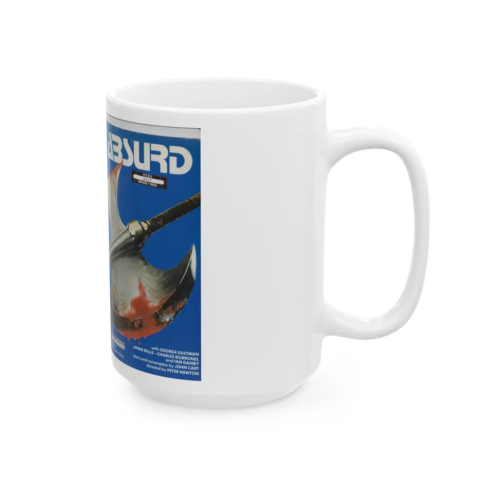 ABSURD MEDUSA HOME VIDEO (VHS COVER) - White Coffee Mug-Go Mug Yourself