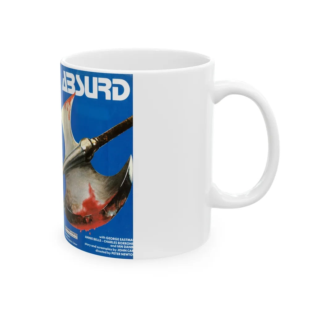 ABSURD VERSION 2 (VHS COVER) - White Coffee Mug-Go Mug Yourself