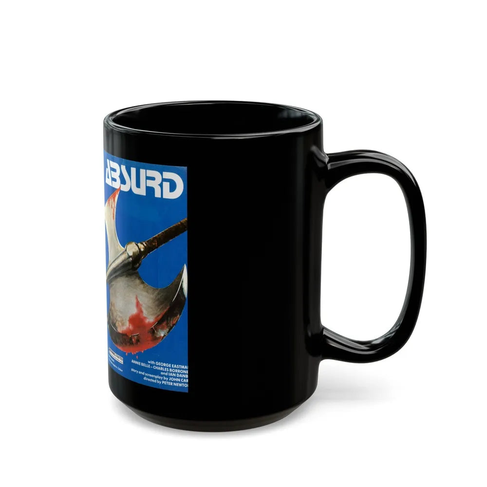 ABSURD (VHS COVER) - Black Coffee Mug-Go Mug Yourself