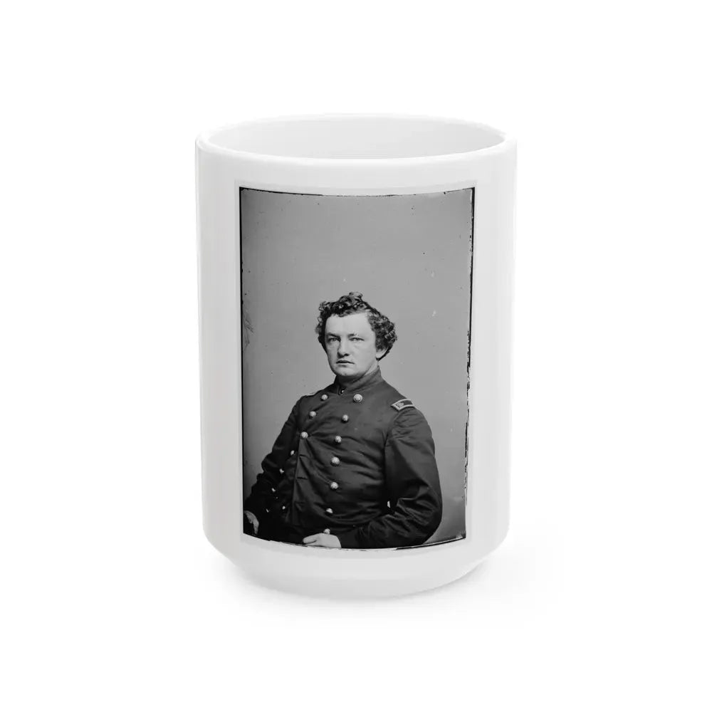 A.C. Brown (U.S. Civil War) White Coffee Mug 15oz - Go Mug Yourself