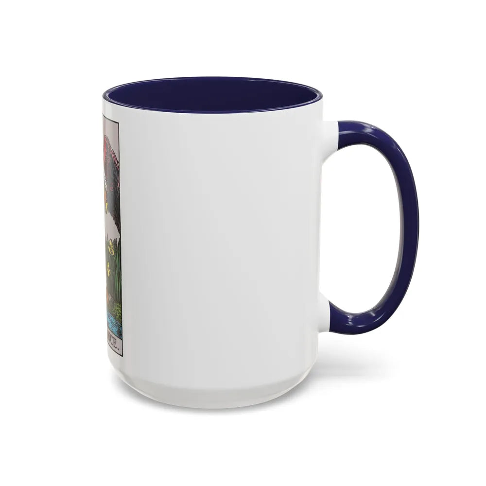 Temperance (Tarot Card) Accent Coffee Mug-Go Mug Yourself