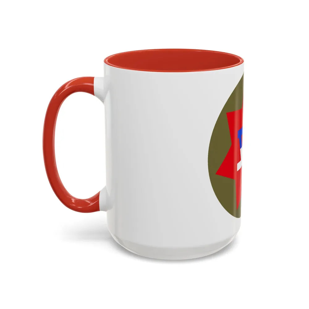 VII Corps (U.S. Army) Accent Coffee Mug-Go Mug Yourself