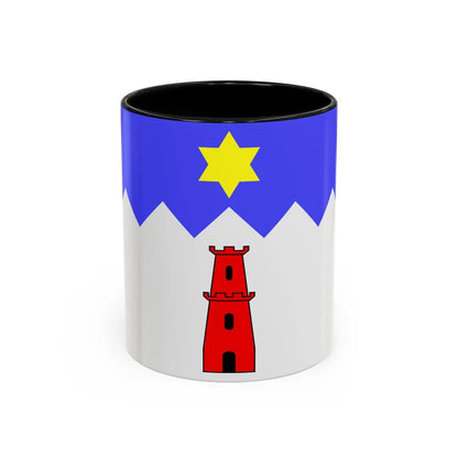 Flag of Gharb Malta - Accent Coffee Mug-11oz-Black-Go Mug Yourself