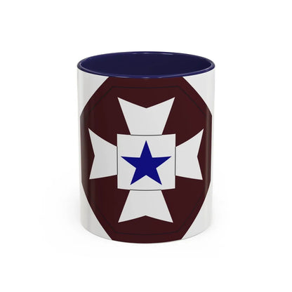 Medical Command Europe (U.S. Army) Accent Coffee Mug-11oz-Navy-Go Mug Yourself