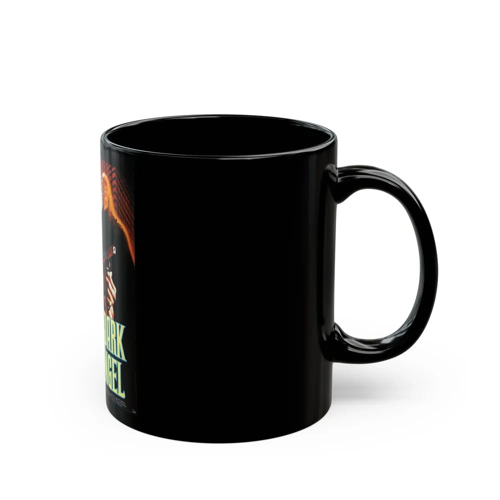 DARK ANGEL (I COME IN PEACE) 1990 Movie Poster - Black Coffee Mug-Go Mug Yourself