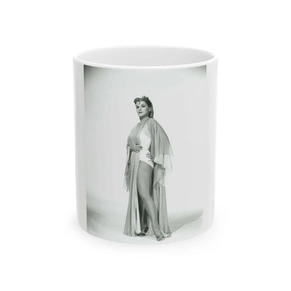 Debra Paget #367 (Vintage Female Icon) White Coffee Mug-11oz-Go Mug Yourself