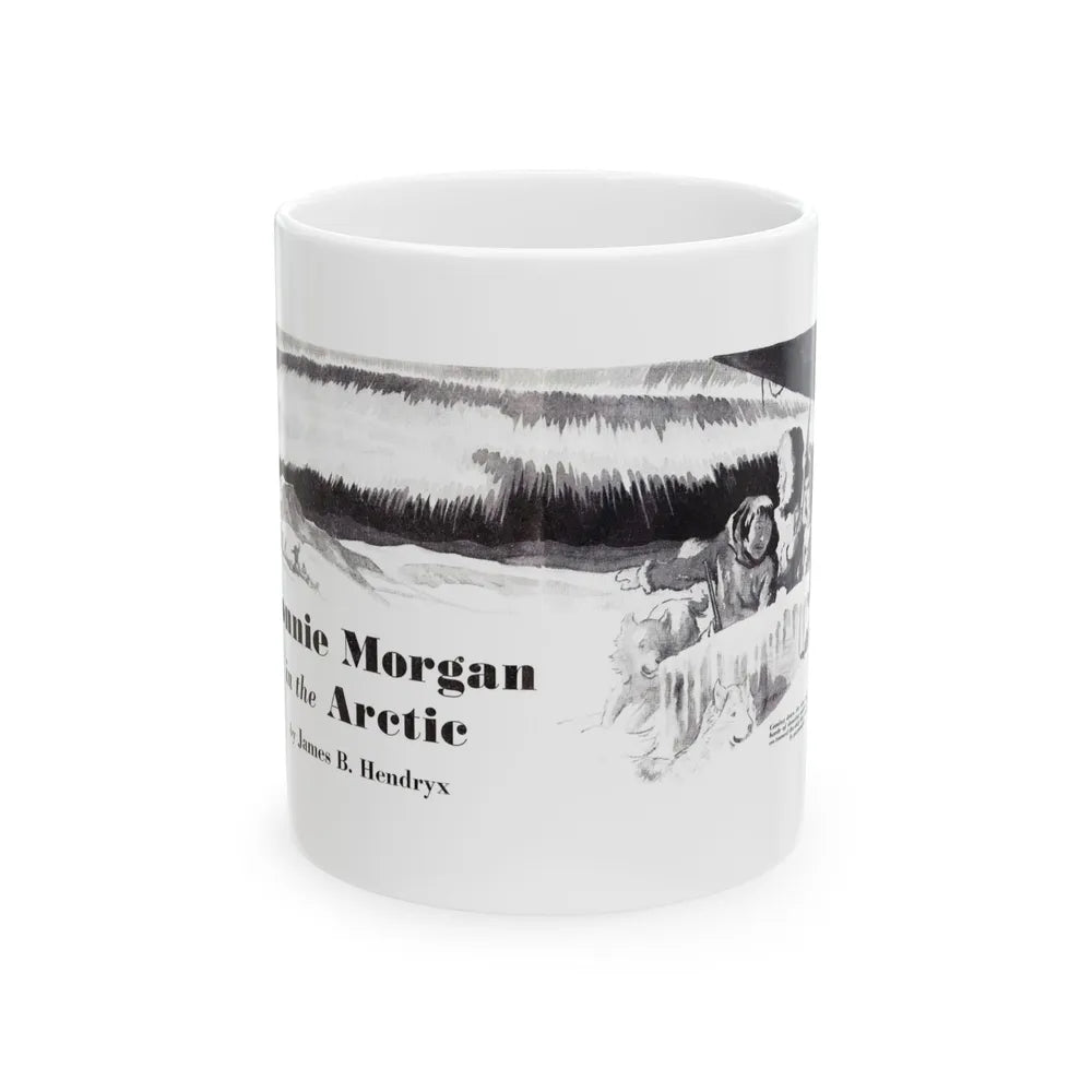 Connie Morgan in the Arctic, The American Boy, February 1936 - White Coffee Mug-11oz-Go Mug Yourself