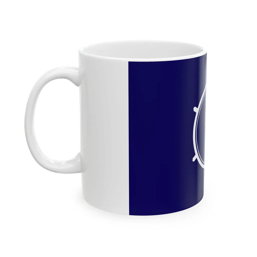 Flag of Koto Tokyo Japan - White Coffee Mug-Go Mug Yourself