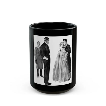 Hand In Glove by Ngaio Marsh, Woman's Home Journal, 1962 - Black Coffee Mug-15oz-Go Mug Yourself