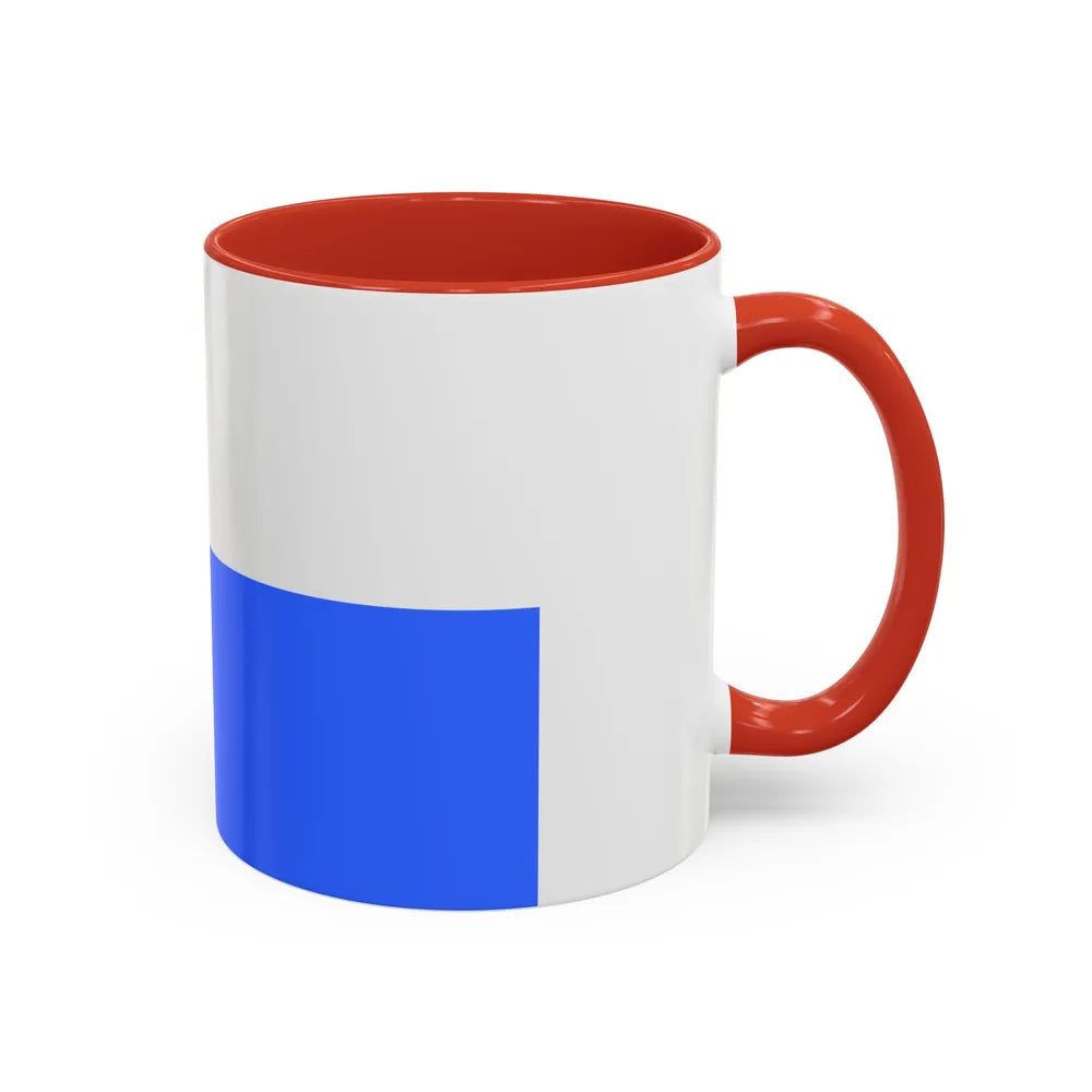 Flag of Cracow Poland - Accent Coffee Mug-Go Mug Yourself